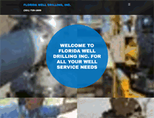 Tablet Screenshot of floridawelldrilling.com